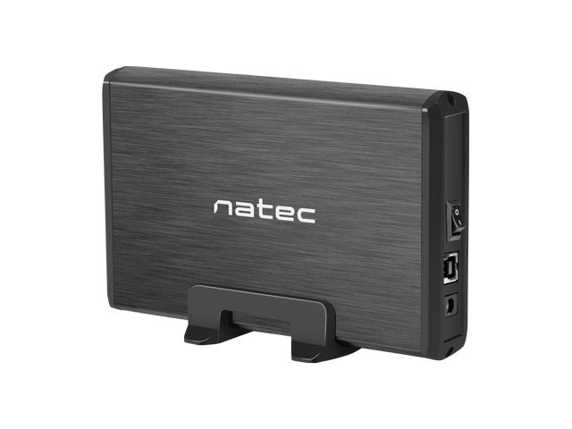 Кутия за твърд диск Natec External HDD/SSD Enclosure Rhino SATA 3.5" USB 3.0 Aluminium