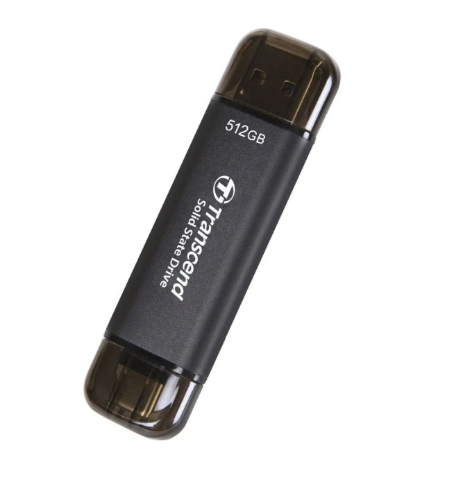 Твърд диск Transcend 512GB, External SSD (TS512GESD310C)