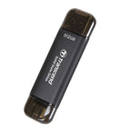 Твърд диск Transcend 512GB, External SSD (TS512GESD310C)