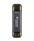 Твърд диск Transcend 512GB, External SSD (TS512GESD310C)
