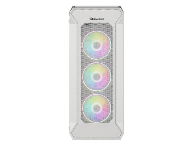 Кутия за компютър Genesis Gaming PC Case IRID 505 ARGB V2 Midi Tower Window White