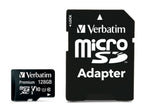 Памет Verbatim Premium micro SDXC 128GB Class 10