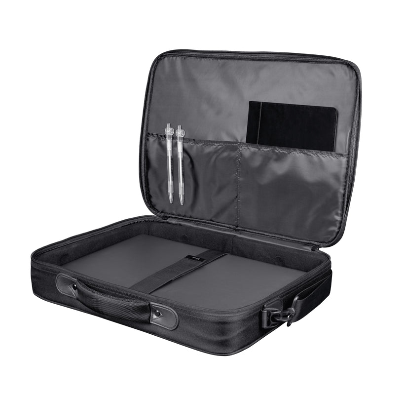 Чанта TRUST Atlanta Laptop Bag 15.6" ECO, Black