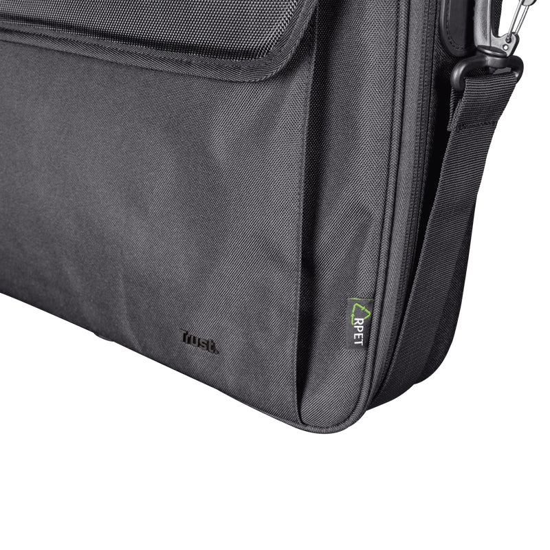 Чанта TRUST Atlanta Laptop Bag 15.6" ECO, Black