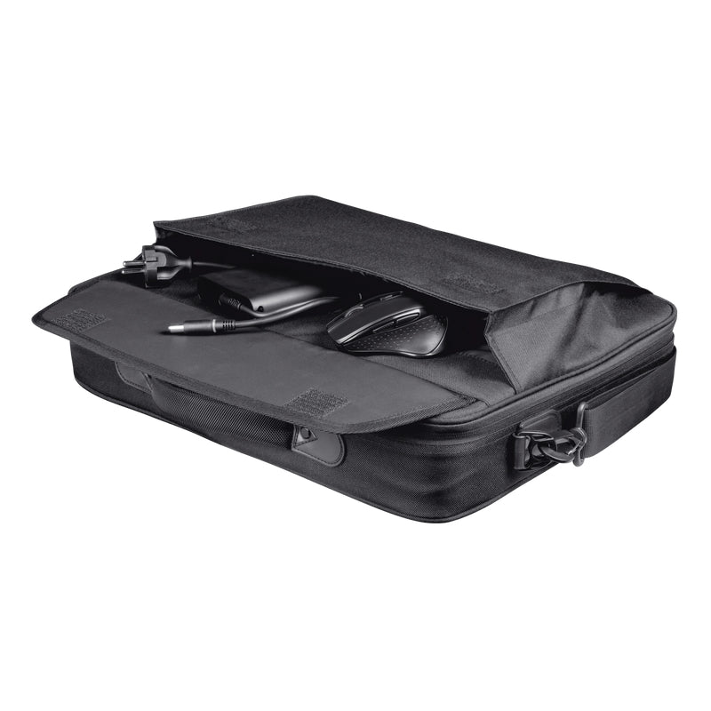 Чанта TRUST Atlanta Laptop Bag 15.6" ECO, Black