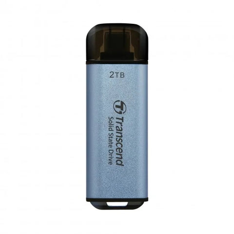 Твърд диск Transcend 2TB, USB External SSD (TS2TESD300C)