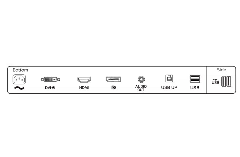 Монитор Philips 245B1, 23.8" IPS WLED