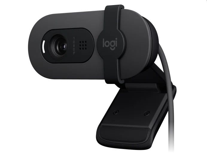 Уебкамера Logitech Brio 100 Full HD Webcam, GRAPHITE, USB, N/A, EMEA28-935