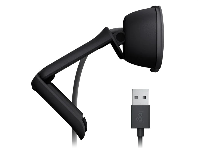 Уебкамера Logitech Brio 100 Full HD Webcam, GRAPHITE, USB, N/A, EMEA28-935