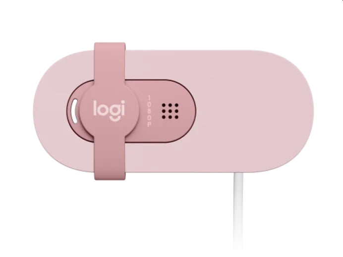 Уебкамера Logitech Brio 100 Full HD Webcam, ROSE, USB, N/A, EMEA28-935, WEBCAM