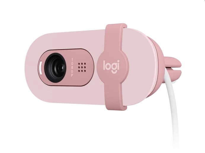 Уебкамера Logitech Brio 100 Full HD Webcam, ROSE, USB, N/A, EMEA28-935, WEBCAM