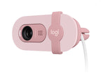 Уебкамера Logitech Brio 100 Full HD Webcam, ROSE, USB, N/A, EMEA28-935, WEBCAM