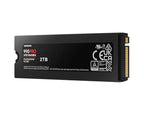 Твърд диск Samsung SSD 990 PRO 2TB Heatsink PCIe 4.0 NVMe 2.0 M.2 V-NAND 3-bit MLC