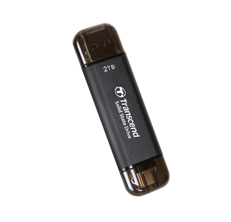 Твърд диск Transcend 2TB, External SSD (TS2TESD310C)