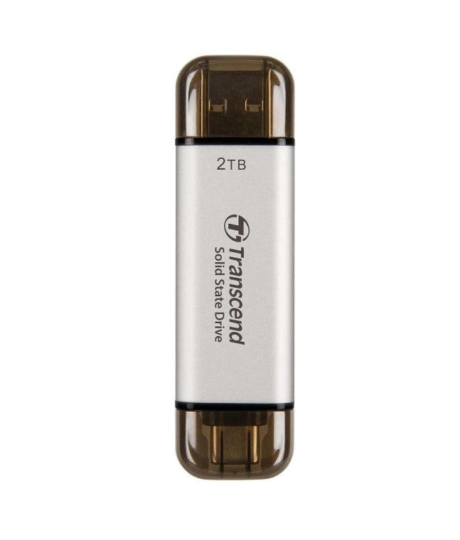 Твърд диск Transcend 2TB, External SSD (TS2TESD310S)
