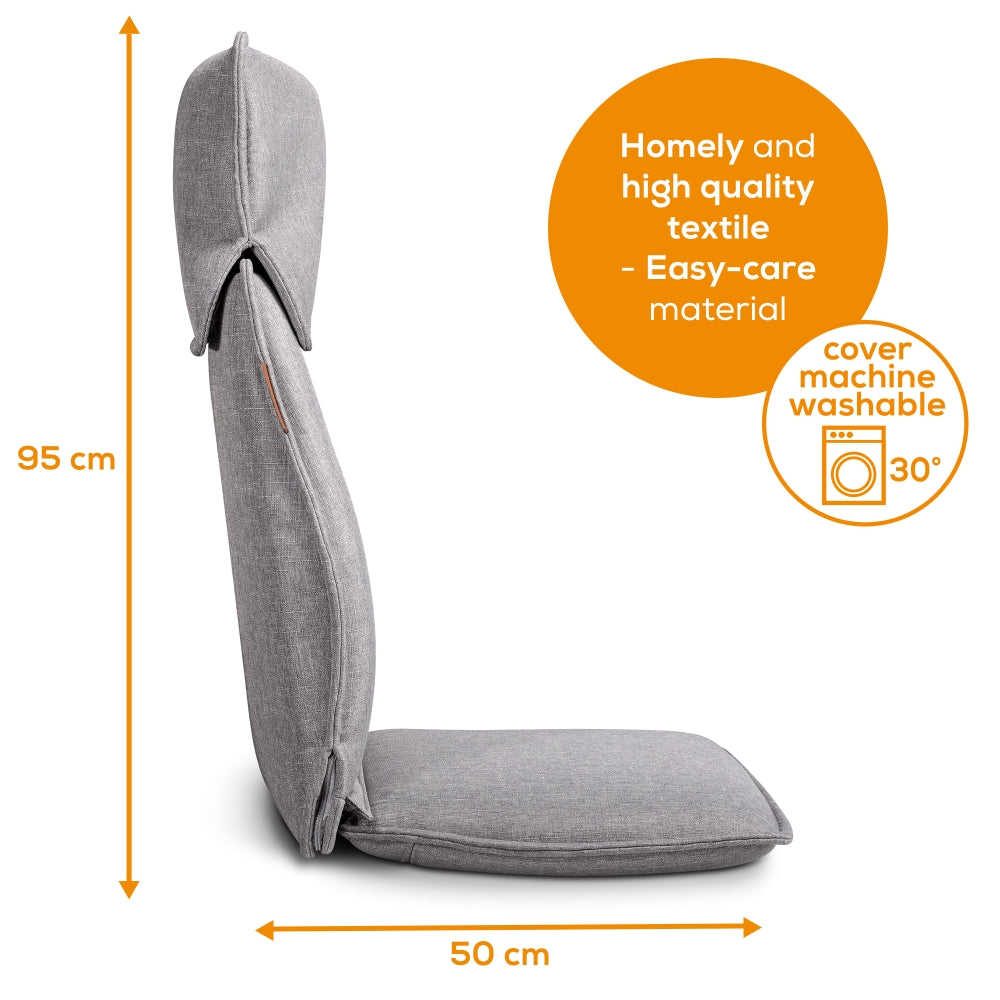 Масажор Beurer MG 330 Shiatsu massage seat cover grey, 4-head massage system