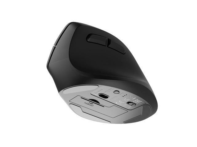 Мишка Natec Vertical Mouse Crake 2 BLUETOOTH 5.2 + 2.4GHZ BLACK 2400dpi (NMY-2048)