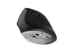 Мишка Natec Vertical Mouse Crake 2 BLUETOOTH 5.2 + 2.4GHZ BLACK 2400dpi (NMY-2048)