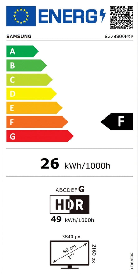 Монитор Samsung 27B800, 27" IPS LED
