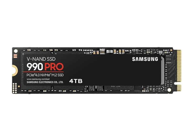 Твърд диск Samsung SSD 990 PRO 4TB PCIe 4.0 NVMe 2.0 M.2 V-NAND 3-bit MLC