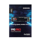 Твърд диск Samsung SSD 990 PRO 4TB PCIe 4.0 NVMe 2.0 M.2 V-NAND 3-bit MLC