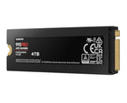 Твърд диск Samsung SSD 990 PRO 4TB Heatsink PCIe 4.0 NVMe 2.0 M.2 V-NAND 3-bit MLC