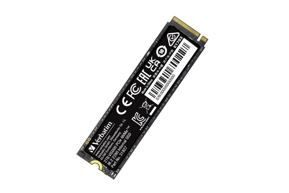 Твърд диск Verbatim Vi5000 Internal PCIe NVMe M.2 SSD 2TB