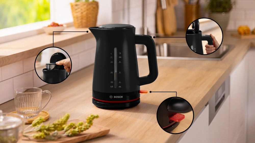 Електрическа кана Bosch TWK3M123, MyMoment Plastic Kettle