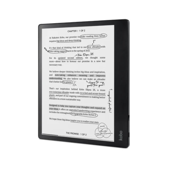 Четец за Е-книги Kobo Elipsa 2E-Book Reader Pack
