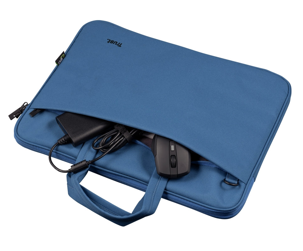 Чанта TRUST Bologna Laptop Bag 16" Eco Blue