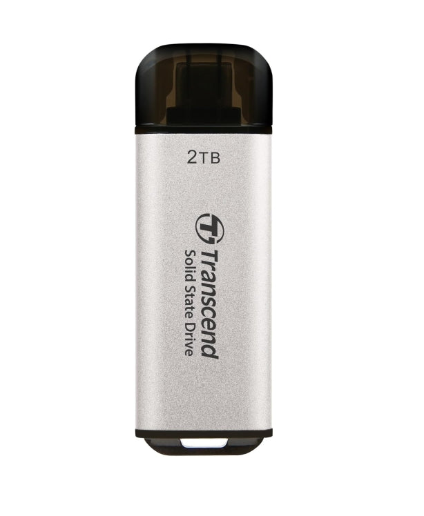 Твърд диск Transcend 2TB, USB External SSD (TS2TESD300S)