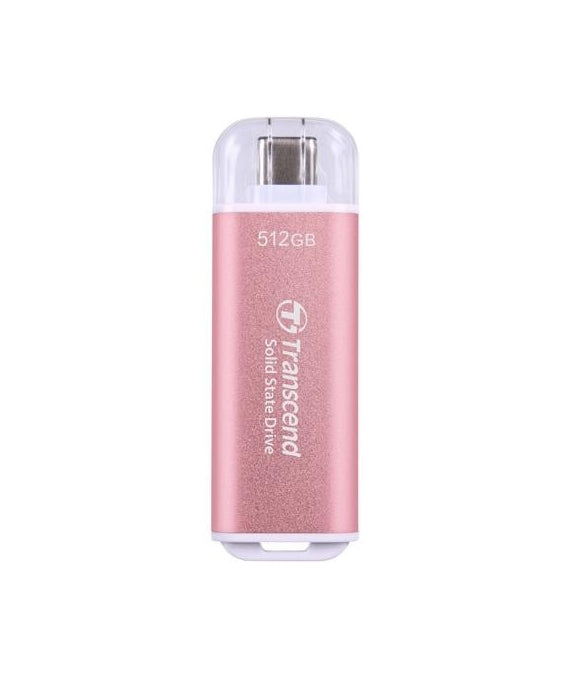 Твърд диск Transcend 512GB, USB External SSD (TS512GESD300P)