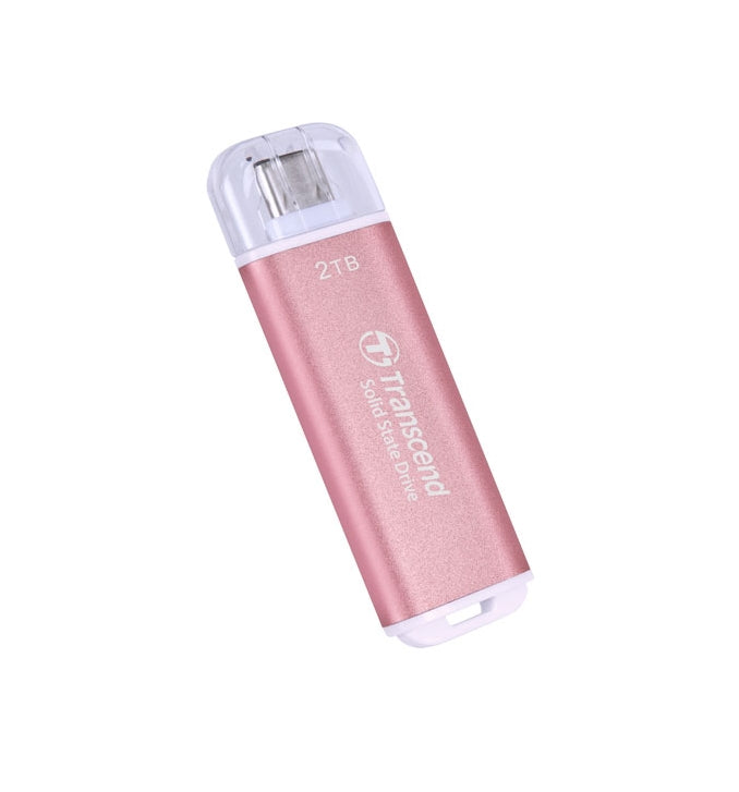 Твърд диск Transcend 2TB, USB External SSD (TS2TESD300P)