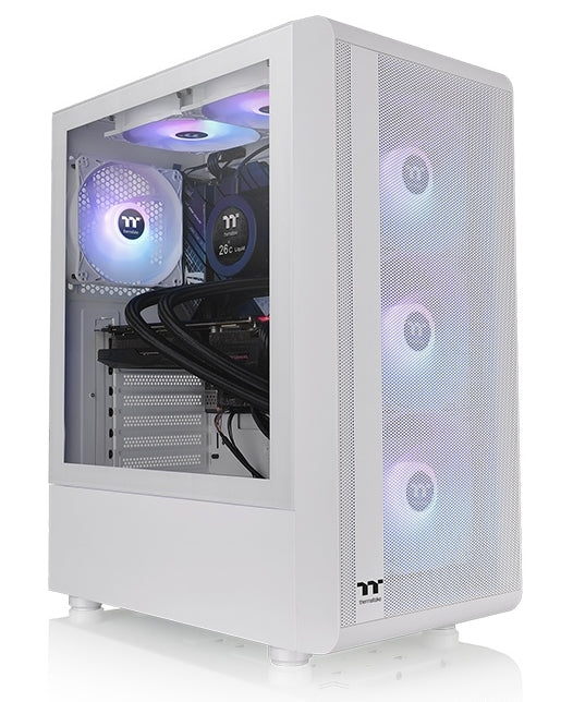 Кутия за компютър Thermaltake S200 TG Snow