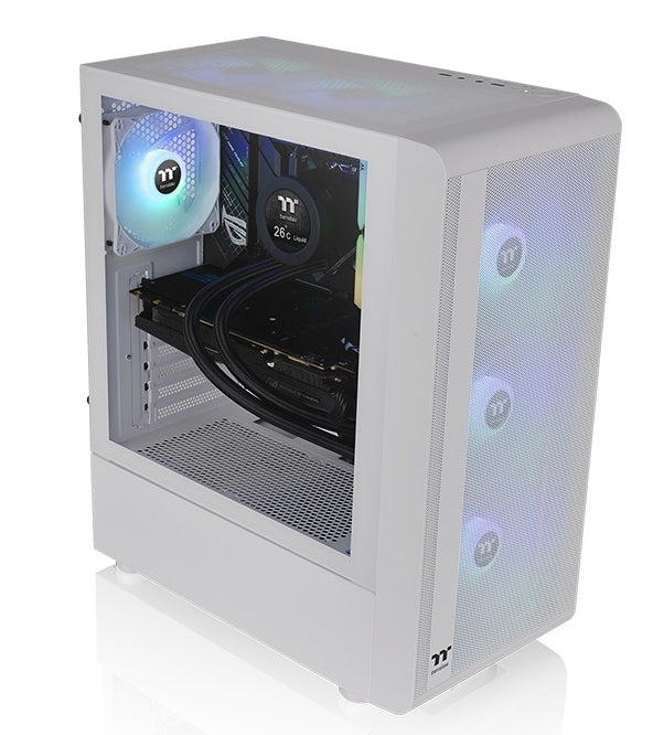 Кутия за компютър Thermaltake S200 TG Snow