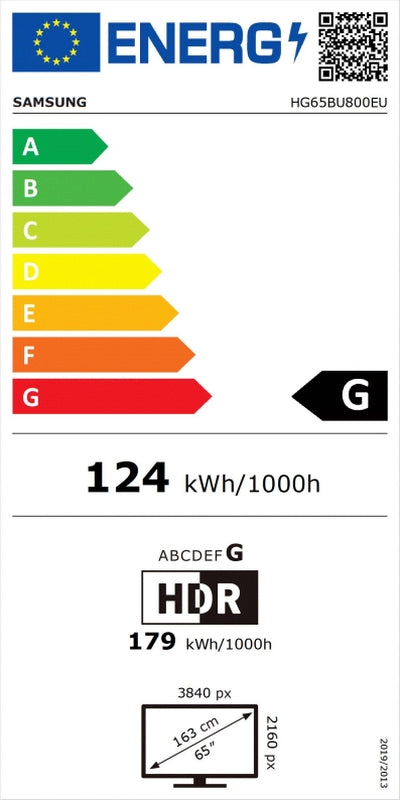 Телевизор Samsung Hotel TV HG65BU800 65" 4K UHD LED Hotel TV
