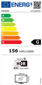 Телевизор Samsung Hotel TV HG75BU800 75" 4K UHD LED Hotel TV