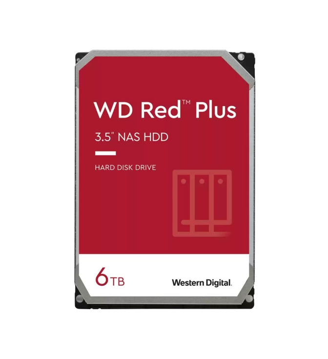 Твърд диск Western Digital Red 6TB Plus