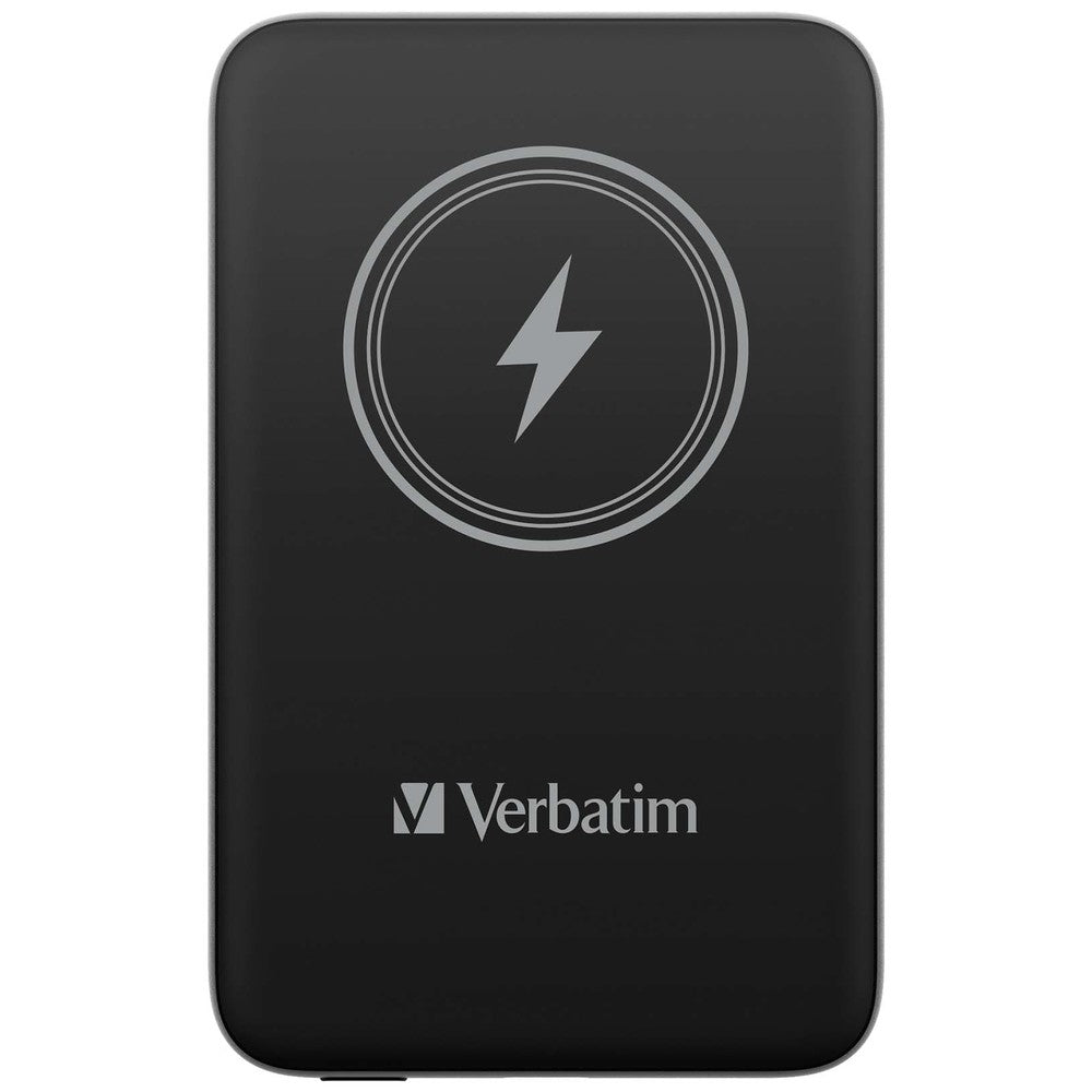 Външна батерия Verbatim MCP-10BK Power Pack 10000 mAh with UBS-C PD 20W / Magnetic