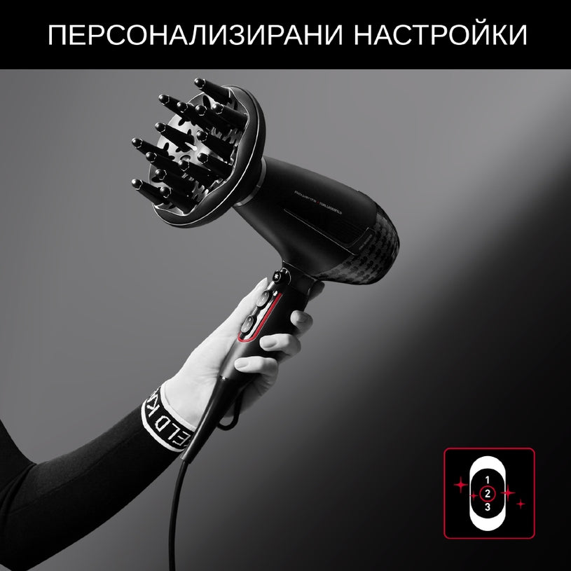Сешоар Rowenta CV887LF0, HAIR DRYER NEW AC KL