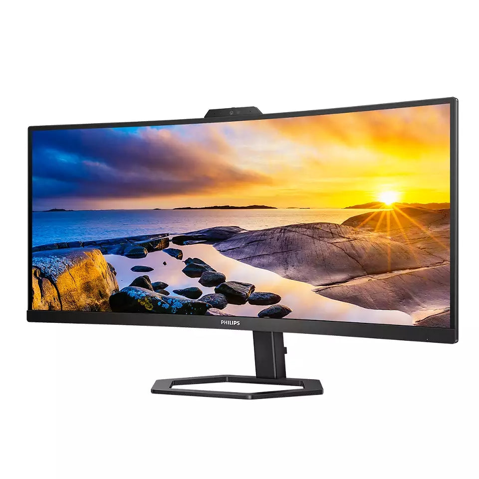 Монитор Philips 34E1C5600HE, 34" Curved 1500R VA WLED