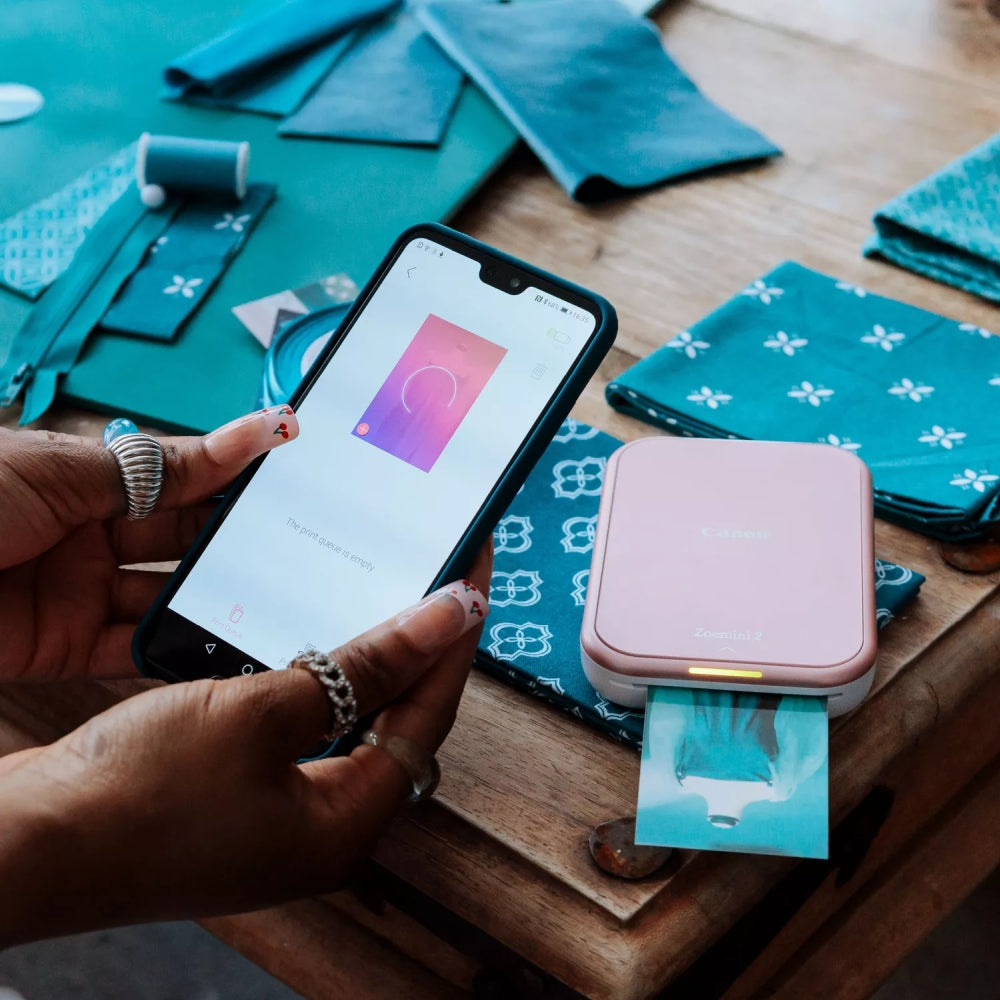 Фото принтер Canon mini photo printer Zoemini 2 PV-223, Rose Gold