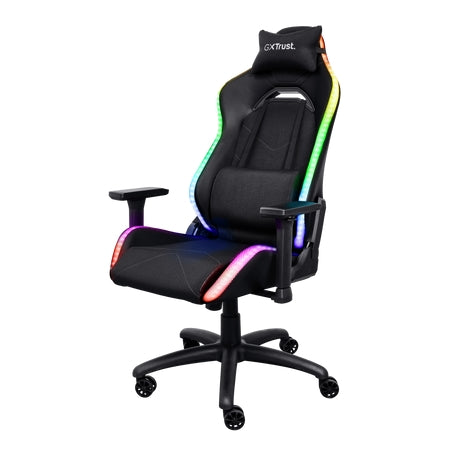 Стол TRUST GXT719 Ruya RGB Gaming Chair Black