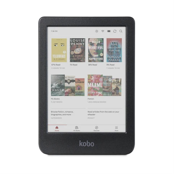 Четец за Е-книги Kobo Clara Colour e-Book Reader (N367-KU-BK-K-CK)