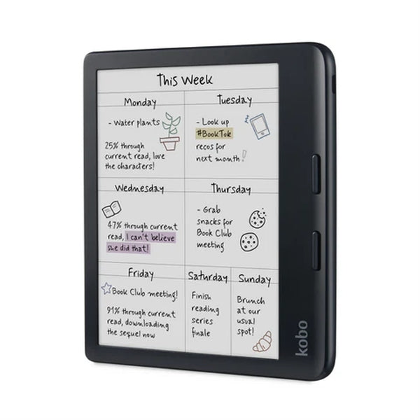 Четец за Е-книги Kobo Libra Colour e-Book Reader (N428-KU-BK-K-CK)