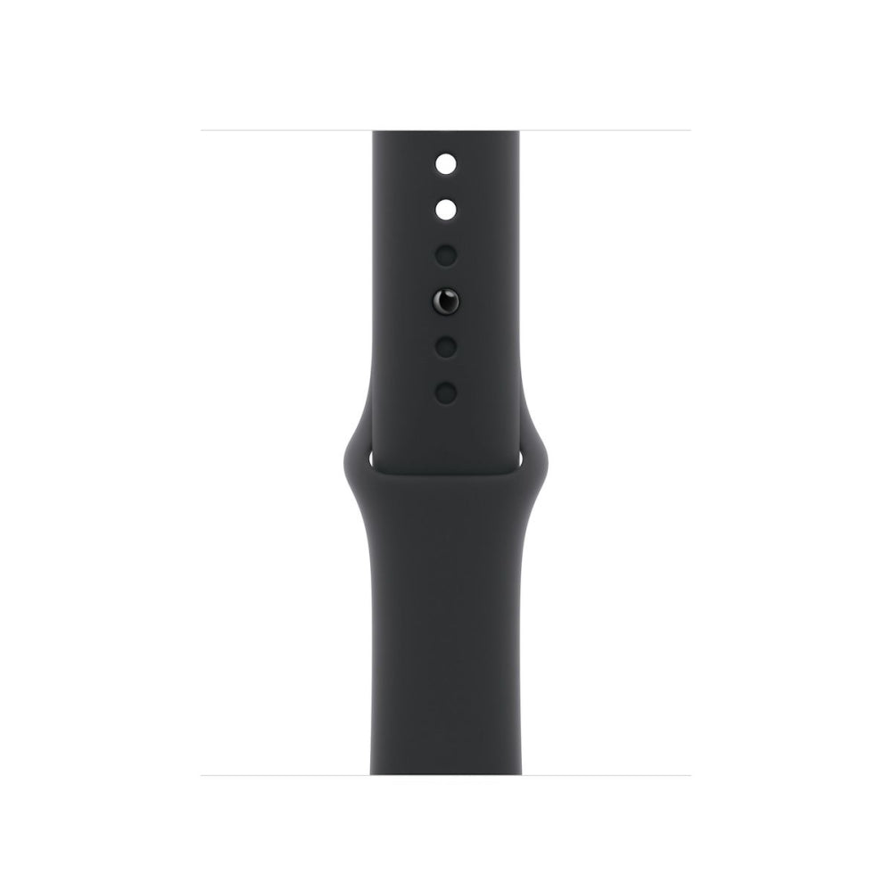 Каишка за часовник Apple Watch 42mm Sport Band: Black Sport Band, M/L