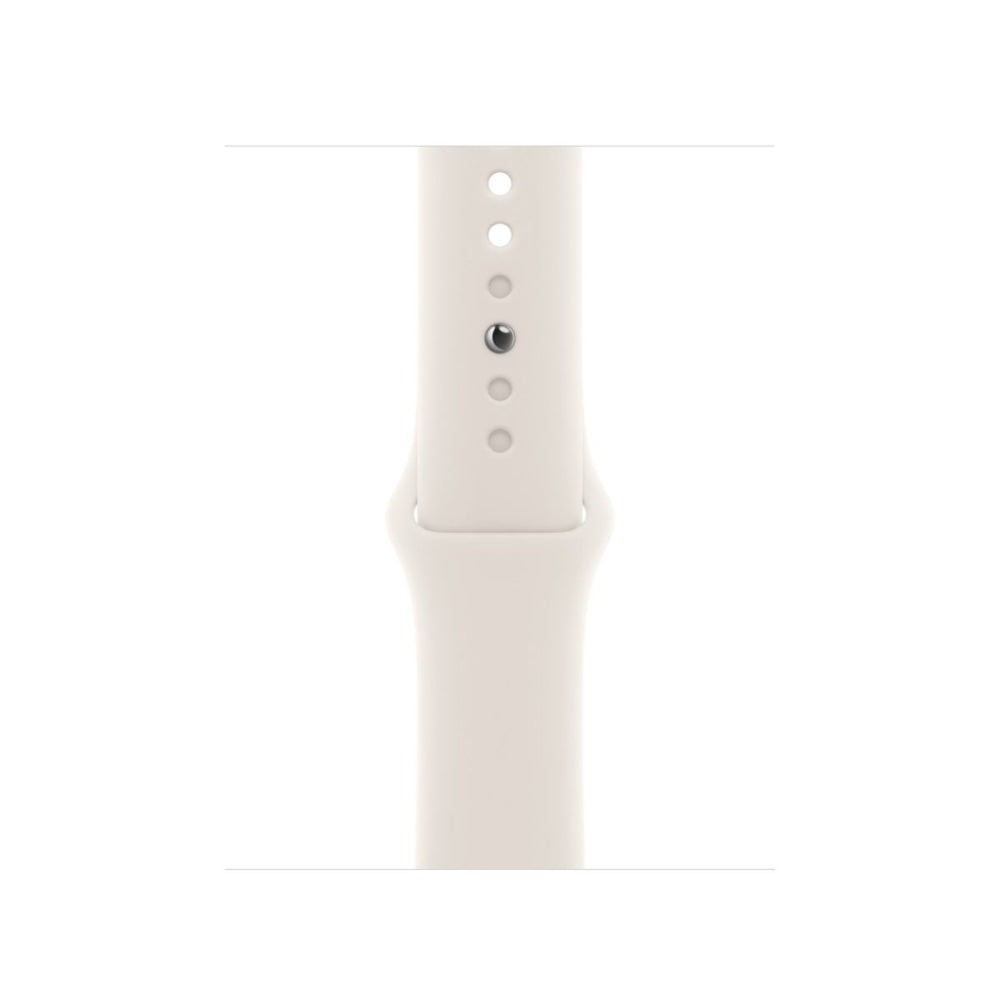 Каишка за часовник Apple Watch 42mm Sport Band: Starlight Sport Band, S/M
