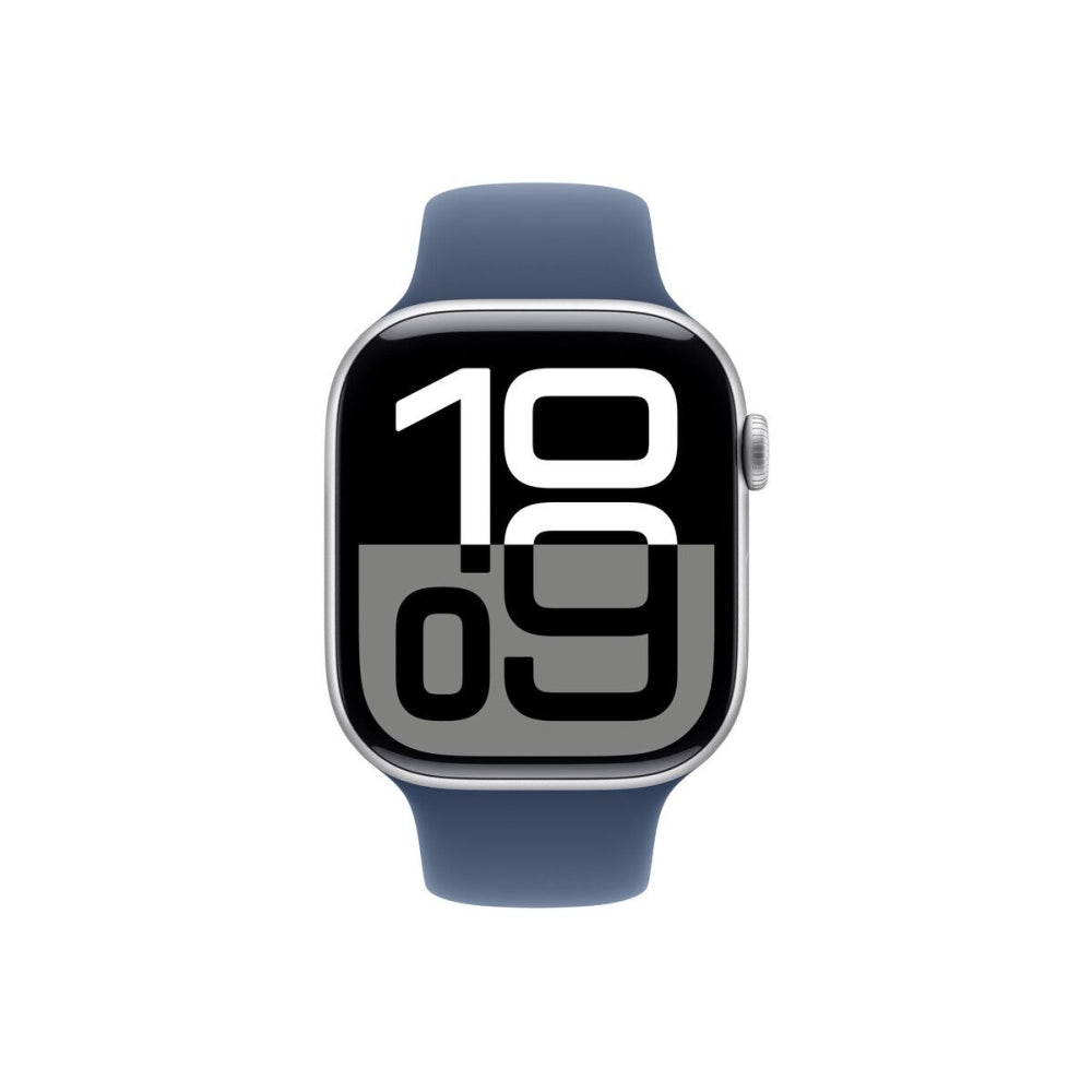Каишка за часовник Apple Watch 46mm Sport Band: Denim Sport Band, S/M