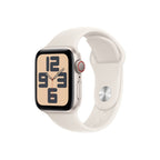 Каишка за часовник Apple Watch 40mm Sport Band: Starlight Sport Band, M/L