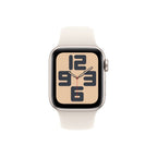 Каишка за часовник Apple Watch 40mm Sport Band: Starlight Sport Band, M/L